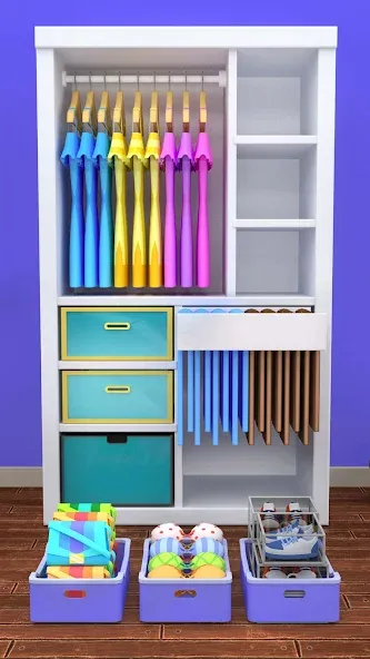 Fill the Closet: Organize Game (Фил зе Клозет)  [МОД Unlimited Money] Screenshot 5