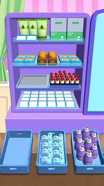 Fill Up Fridge：Organizing Game  [МОД Unlimited Money] Screenshot 2