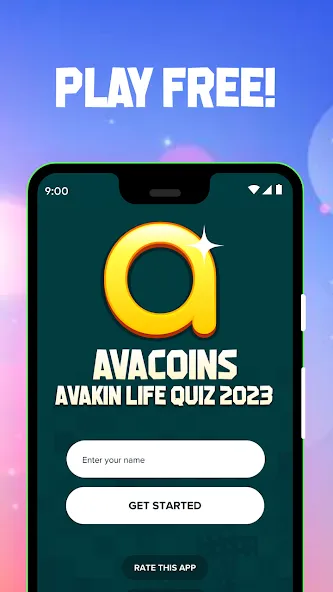 AvaCoins Quiz for Avakin Life (Квиз для  )  [МОД Меню] Screenshot 1