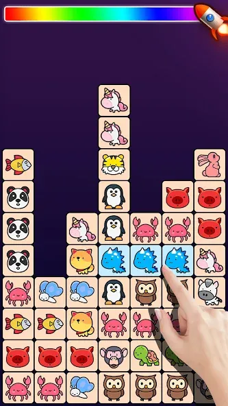 Match Animal - Match Game (Матч Зверь Матч Игра)  [МОД Unlimited Money] Screenshot 1