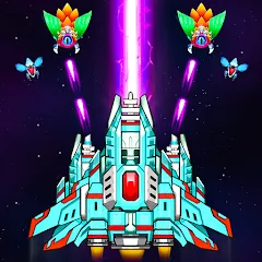 Скачать взлом Galaxy Attack - Alien Shooter (Гэлэкси аттак)  [МОД Все открыто] - стабильная версия apk на Андроид