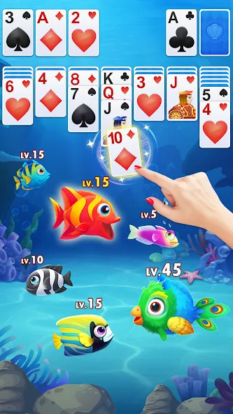 Solitaire Fish  [МОД Меню] Screenshot 2