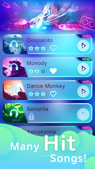 Piano Pop Tiles -Classic Piano (Пиано Поп Тайлс)  [МОД Все открыто] Screenshot 3