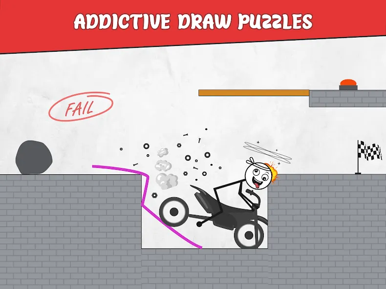 Draw Bridge: Puzzle Games (Дроу Бридж)  [МОД Бесконечные монеты] Screenshot 3