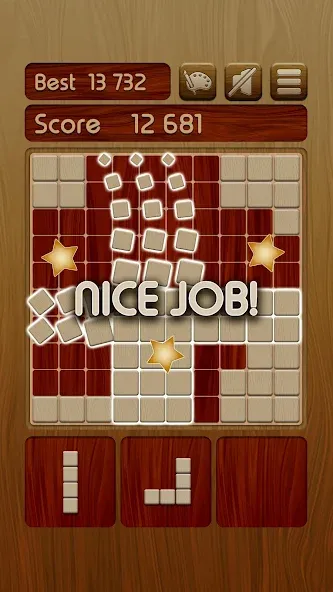 Woody Block Puzzle ® (Вуди блок пазл)  [МОД Unlimited Money] Screenshot 2