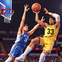 Скачать взлом Dunk Smash: Basketball Games (Баскетбольные игры)  [МОД Много монет] - стабильная версия apk на Андроид