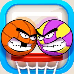 Взлом Your Balls: Basketball Game (Йоур Баллс)  [МОД Много монет] - стабильная версия apk на Андроид