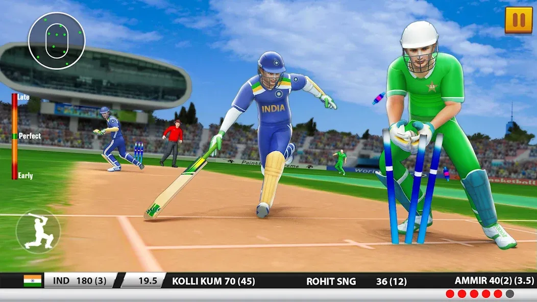 World Cricket Games :T20 Cup (Ворлд Крикет Геймс)  [МОД Mega Pack] Screenshot 1