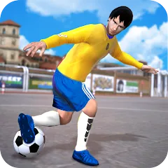 Взлом Street Football Kick Games (Уличный футбол Игры с ударами)  [МОД Все открыто] - стабильная версия apk на Андроид