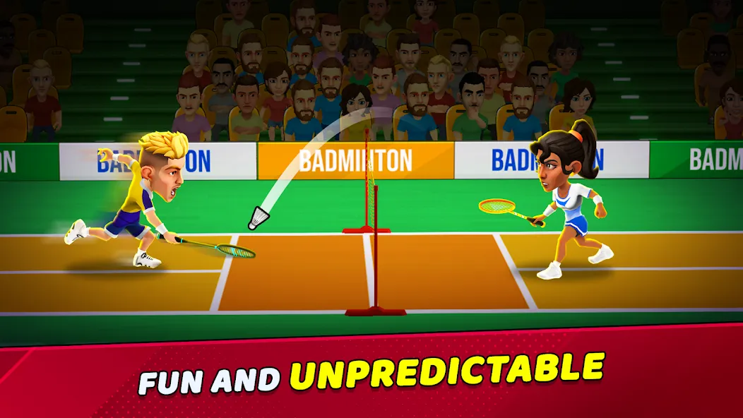 Badminton Clash 3D (Бадминтон Клаш 3D)  [МОД Много денег] Screenshot 2