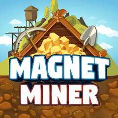 Скачать взломанную Magnet Miner (Магнит Майнер)  [МОД Mega Pack] - последняя версия apk на Андроид