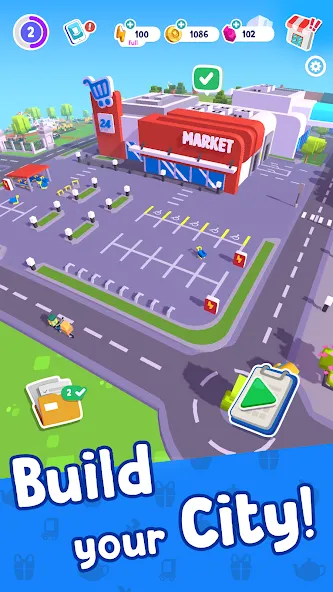 Merge Mayor - Match Puzzle (Мэрдж Мэер)  [МОД Unlimited Money] Screenshot 1