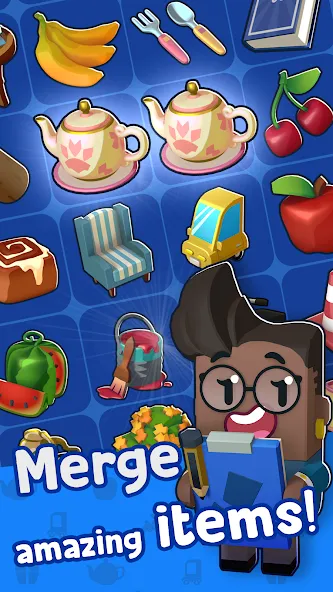 Merge Mayor - Match Puzzle (Мэрдж Мэер)  [МОД Unlimited Money] Screenshot 4