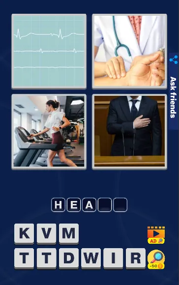 4 Pics 1 Word Quiz Game  [МОД Unlocked] Screenshot 2