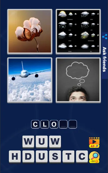 4 Pics 1 Word Quiz Game  [МОД Unlocked] Screenshot 3