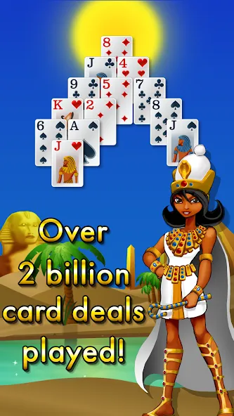 Pyramid Solitaire - Egypt (Пирамиды пасьянс)  [МОД Unlimited Money] Screenshot 5