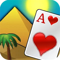 Взломанная Pyramid Solitaire - Egypt (Пирамиды пасьянс)  [МОД Unlimited Money] - стабильная версия apk на Андроид