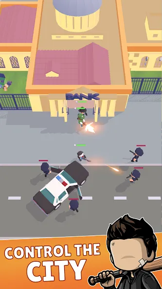 Merge Gangster Heist vs Police (Мердж Гангстер Хейст)  [МОД Меню] Screenshot 4