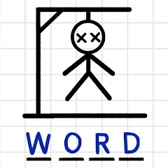 Взлом Hangman Words:Two Player Games  [МОД Mega Pack] - последняя версия apk на Андроид