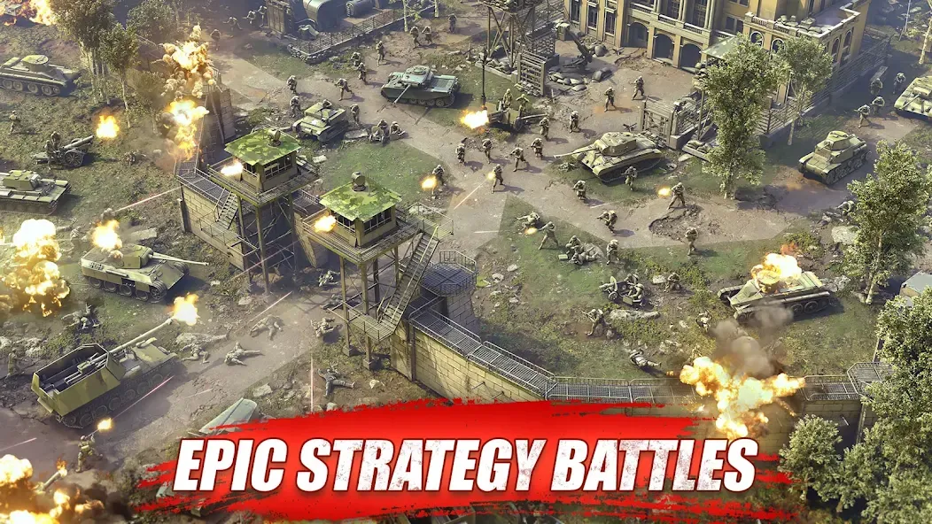 Heroes of War: Idle army game (Герои войны)  [МОД Menu] Screenshot 5