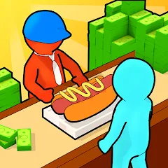 Взлом My Idle Supermarket Simulator (Мой Айдл Стор)  [МОД Бесконечные деньги] - последняя версия apk на Андроид