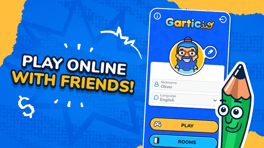 Gartic.io - Draw, Guess, WIN  [МОД Меню] Screenshot 2