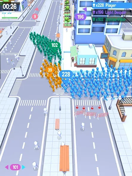 Crowd City (Крауд Сити)  [МОД Бесконечные деньги] Screenshot 5