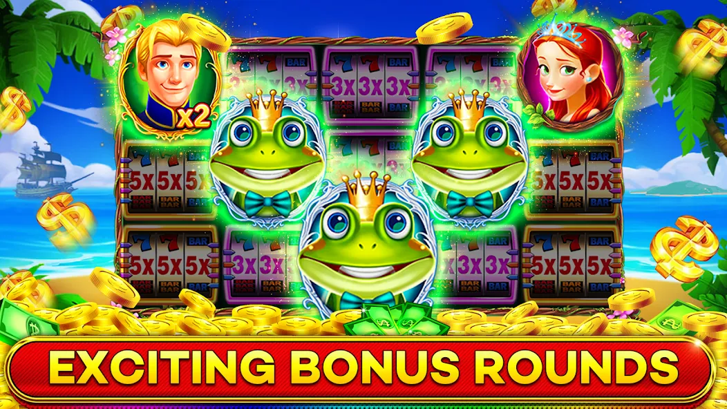 Jackpot Boom Casino Slot Games (Джекпот Бум Казино Игры на Слотмашинах)  [МОД Много монет] Screenshot 5