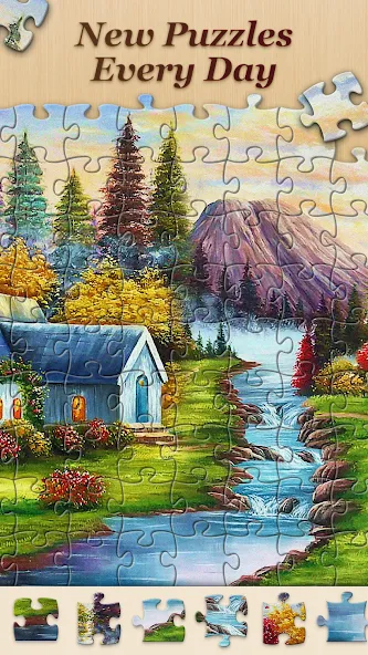 Jigsawscapes® - Jigsaw Puzzles (Джигсоускейпс)  [МОД Меню] Screenshot 3