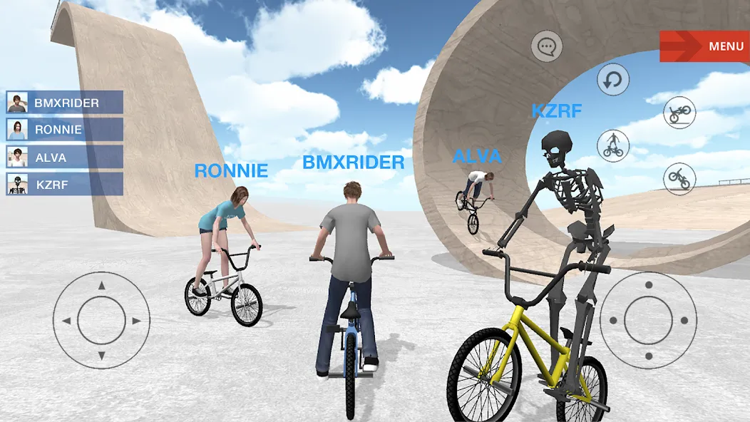 BMX Space (БМХ Спейс)  [МОД Unlimited Money] Screenshot 2