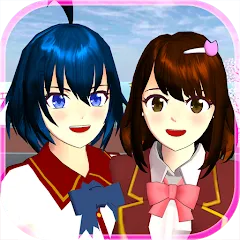 Взлом SAKURA School Simulator (Сакура Скул Симулятор)  [МОД Mega Pack] - полная версия apk на Андроид