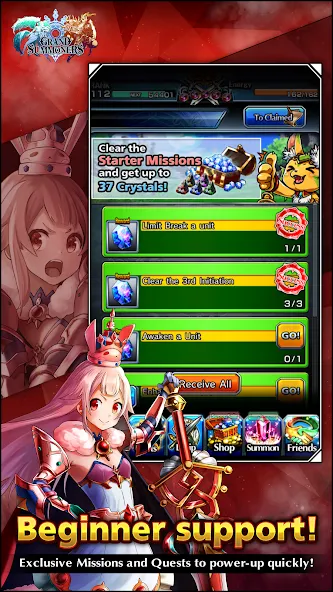 Grand Summoners - Anime RPG (Гранд Саммонерс)  [МОД Menu] Screenshot 5