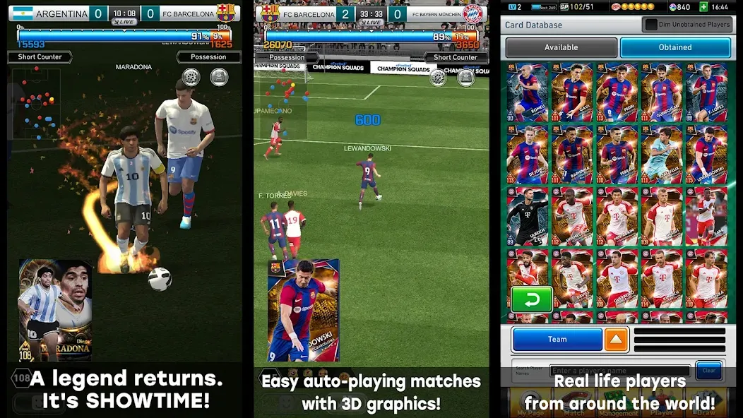 eFootball™  CHAMPION SQUADS (Игровой режим настоящего футбола  Чемпионские команды)  [МОД Mega Pack] Screenshot 2