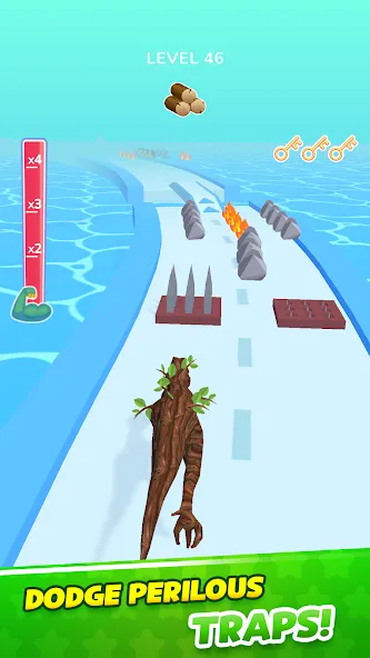 Dino Evolution Run 3D (Дино Эволюция Ран 3Д)  [МОД Много денег] Screenshot 5