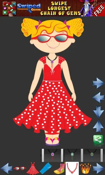 Dress up Princess for kids  [МОД Бесконечные монеты] Screenshot 2