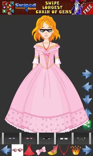 Dress up Princess for kids  [МОД Бесконечные монеты] Screenshot 5