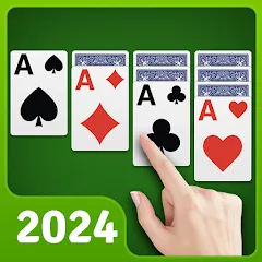 Взломанная Klondike Solitaire - Patience  [МОД Бесконечные деньги] - последняя версия apk на Андроид