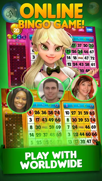 Bingo City 75 : Bingo & Slots (Бинго Сити 75)  [МОД Unlimited Money] Screenshot 2