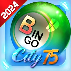 Скачать взломанную Bingo City 75 : Bingo & Slots (Бинго Сити 75)  [МОД Unlimited Money] - последняя версия apk на Андроид