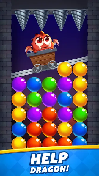 Bubble Shooter  [МОД Unlimited Money] Screenshot 3