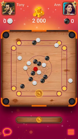 Carrom Lure - Disc pool game (Карром Лур)  [МОД Mega Pack] Screenshot 2