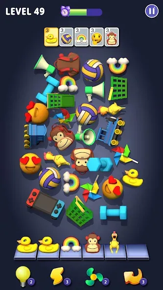 Matching Fun: Match Triple 3D (Матчинг Фан)  [МОД Menu] Screenshot 2