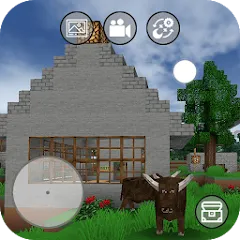 Взлом Mini Block Craft (Мини Блок Ремесло)  [МОД Unlocked] - полная версия apk на Андроид