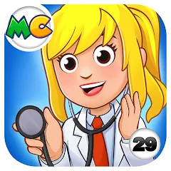 Скачать взломанную My City : Hospital (Мой город)  [МОД Menu] - последняя версия apk на Андроид