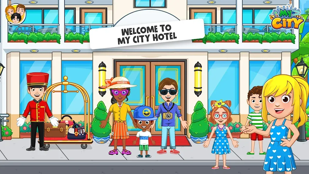 My City : Hotel (Мой Город)  [МОД Menu] Screenshot 1