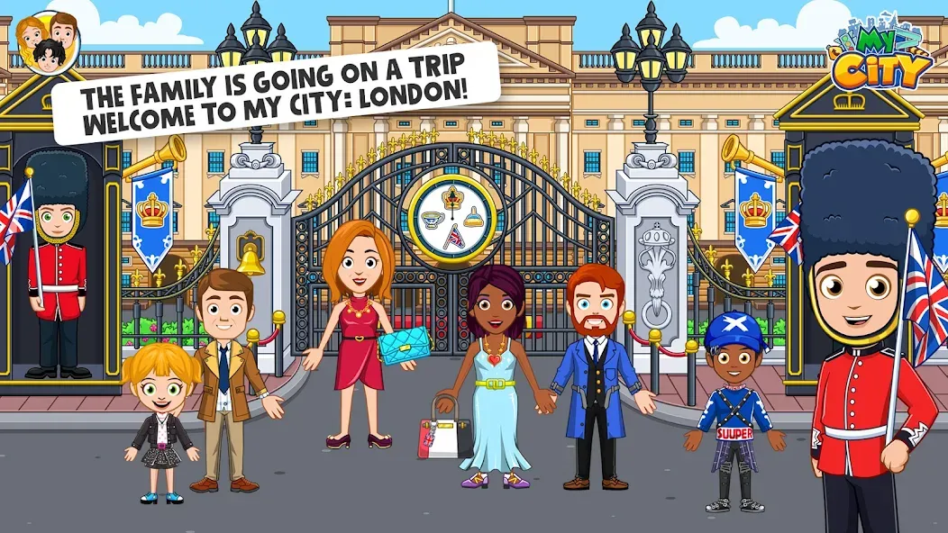 My City : London (Мой город)  [МОД Все открыто] Screenshot 1