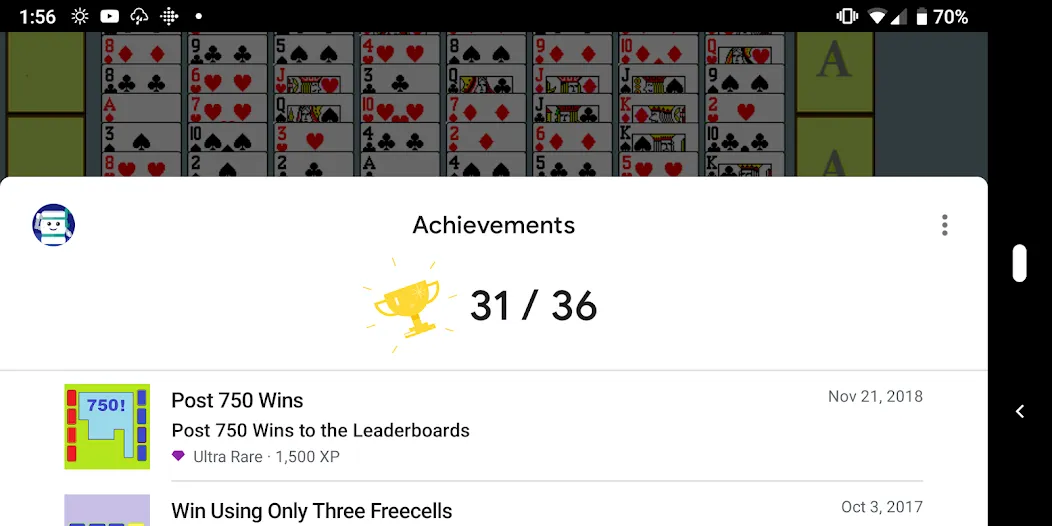 FreeCell with Leaderboards (Фрикел с таблицей лидеров)  [МОД Mega Pack] Screenshot 4