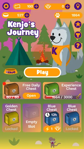 Kenjo's Journey Coin Pusher  [МОД Unlimited Money] Screenshot 2