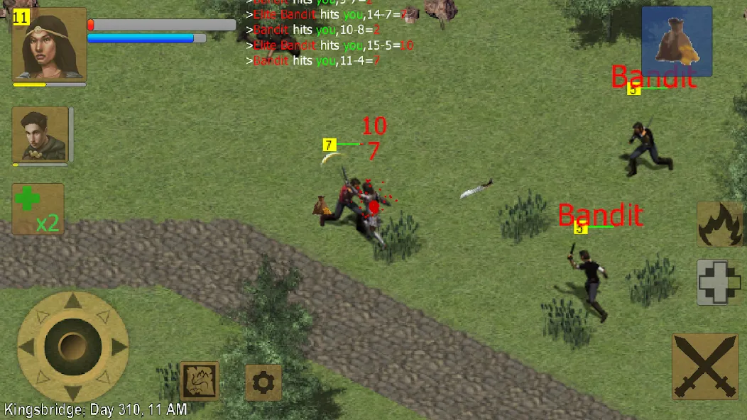 Exiled Kingdoms RPG (Экзилед Кингдомс РПГ)  [МОД Unlocked] Screenshot 4