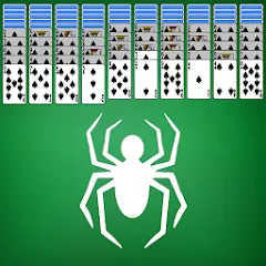 Взломанная Spider Solitaire  [МОД Mega Pack] - полная версия apk на Андроид